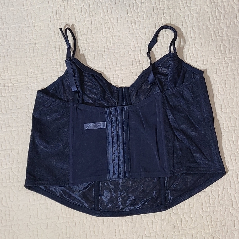 Cacique sheer lace bustier size 44 - Picture 6 of 9